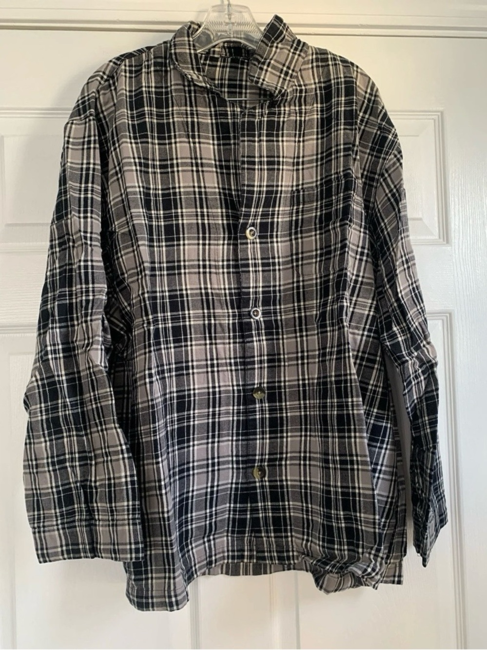 Pendleton Men’s 100% Cotton Plaid Pajama Set – XL